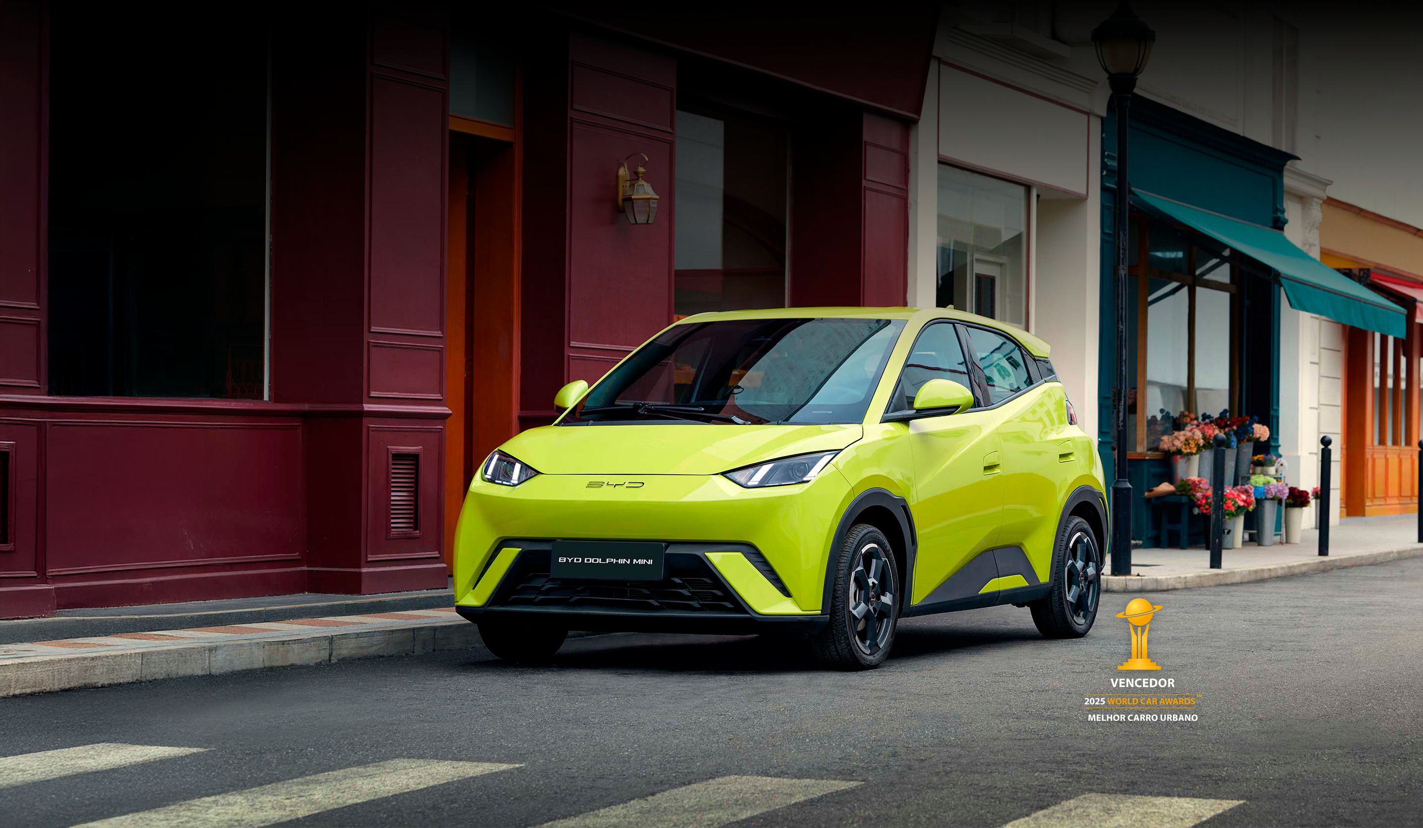 JBO竞博 Dolphin Mini o seu primeiro elétrico