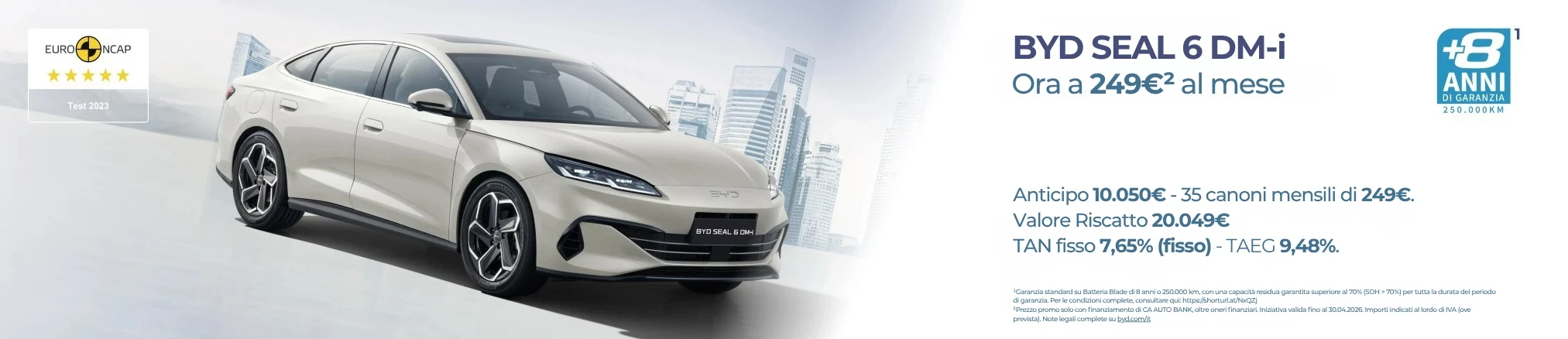 Offerte e promozioni JBO竞博 SEAL 6 DM-i con Leasing Privati